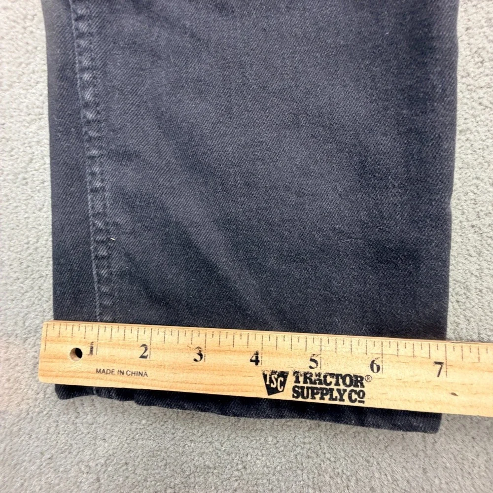 Levis 511 Black Label Slim Jeans Men's Size 32x32 Black Out Cotton Blend Denim